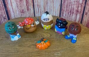 Vintage Lot of McDonald's Happy Meal Toys Chicken Nugget Fry Friends Birdie
